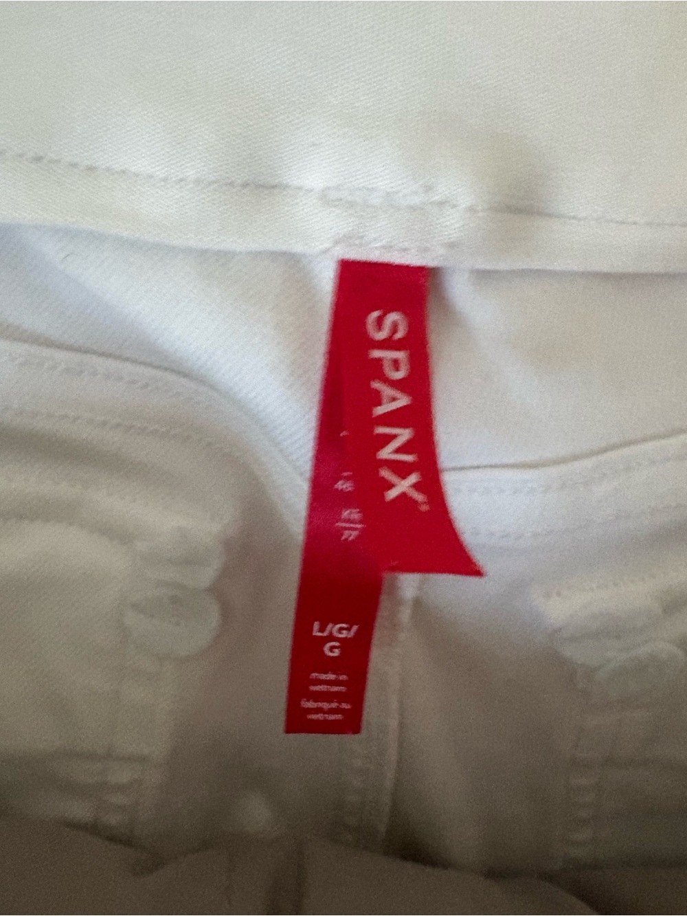 Reserved for @melissaockerman SPANX great condition White pants - Picture 4 of 4